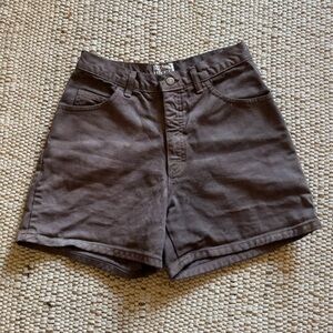 Vintage Moda Int’l Denim Brown Shorts 100% Cotton Made in USA - Size 8